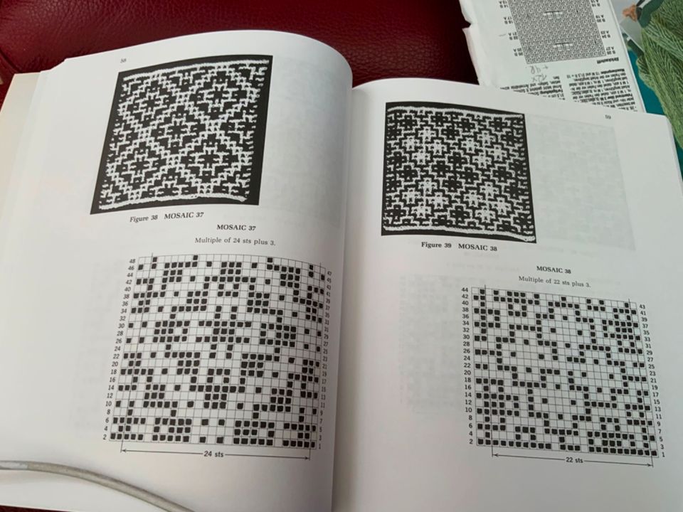 A Forth Treasury of knitting patterns, Barbara G.Walker, Stricken in Nürnberg (Mittelfr)