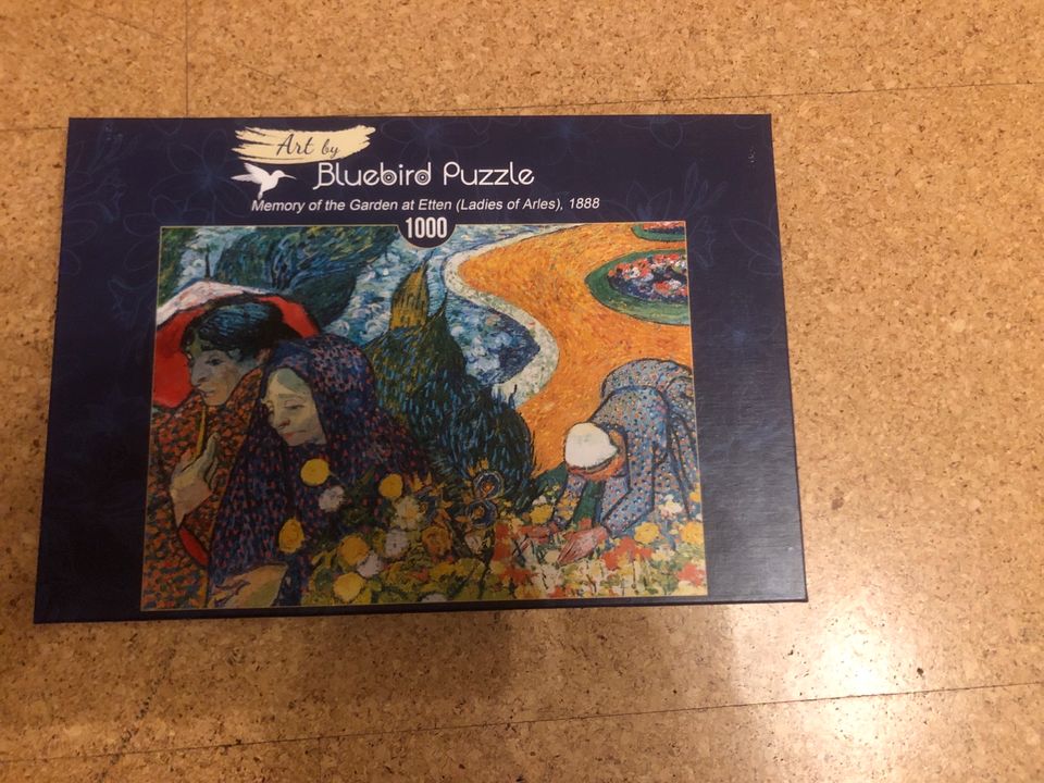 1000 Teile Puzzle von Bluebird „Memory of the Garden at Etten“ in Bechhofen