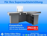 Kassentisch 2,9 m, Rechtsband, Warenwanne schmal, Kassentische, Supermarkt, Ladeneinrichtung, Kiosk Nordrhein-Westfalen - Mülheim (Ruhr) Vorschau