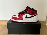 Nike Jordan 1 Mid (GS) White/ Gym Red-Black US6 EU38,5 Köln - Ostheim Vorschau