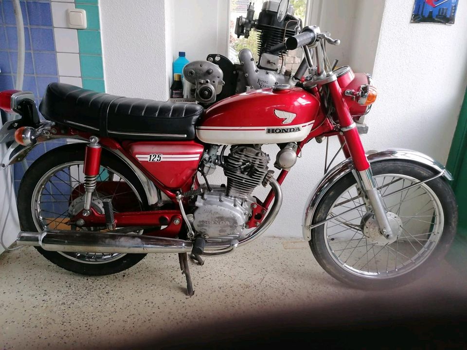 Honda CB125 S 1. Serie, 1. Hand 8300km in Stadtkyll