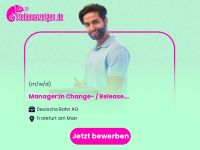 Manager:in Change- / Release Frankfurt am Main - Westend Vorschau