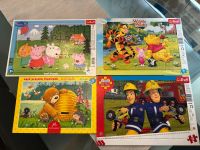 Puzzle Peppa Wutz / Feuerwehrmann Sam / Winnie Pooh / Teddybär Hessen - Hattersheim am Main Vorschau