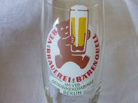 Bierglas Becherglas alt antik rar VEB Brauerei Bärenquell Berlin Thüringen - Weimar Vorschau