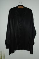ZARA edle Bluse Satin Langarmbluse SCHWARZ XXL Brustweite 75 cm Hessen - Beselich Vorschau