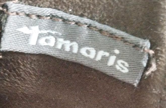 Tamaris Damen Stiefelette grau anthrazit Silber Größe 38 in Völklingen
