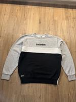 Lacoste Pullover – Größe S, Colorblock-Design (Grau/Weiß/Schwarz) Niedersachsen - Zeven Vorschau