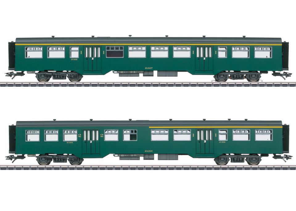 Märklin 43546 + 43547 Personenw.-Set M2 der Belg. SNCB/NMBS -NEU in Hannover