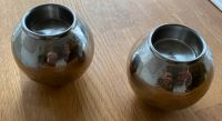 2 Kerzenhalter für Teelichter und Stabkerzen, silberfarbig Findorff - Weidedamm Vorschau