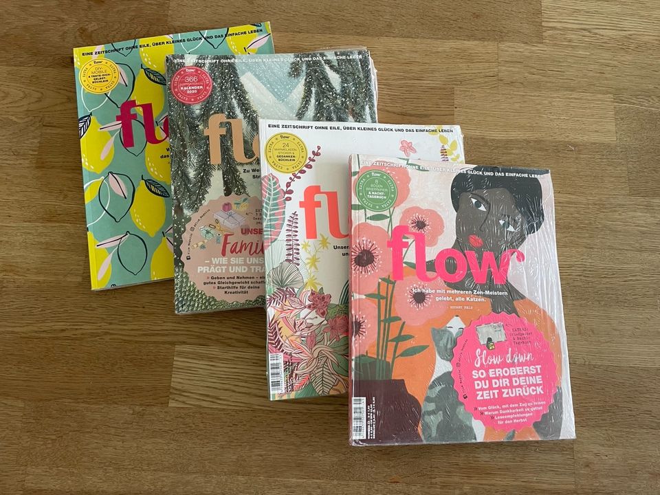 Flow Zeitschrift, 4 Ausgaben Nr. 44,45,46&58 in Hamburg