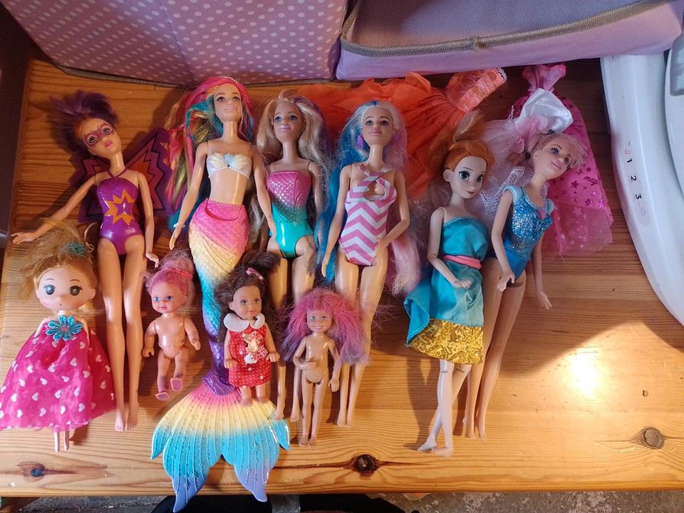 Barbie Sachen gemischt in Hettenleidelheim