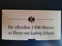 2 DM Münzen Ludwig Erhard Sachsen - Böhlen Vorschau