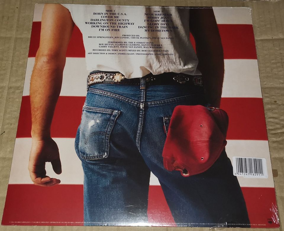 BRUCE SPRINGSTEEN  born in the usa  LP  2014  Remastered Audiophi in Oldenburg