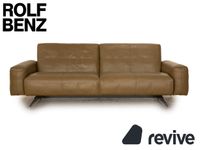 Rolf Benz 50 Leder Dreisitzer Khaki Grün Sofa Couch manuelle Lindenthal - Köln Lövenich Vorschau