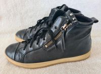 ECCO ECHTLEDER DAMEN SNEAKER SCHWARZ GR 37 Bayern - Dittelbrunn Vorschau