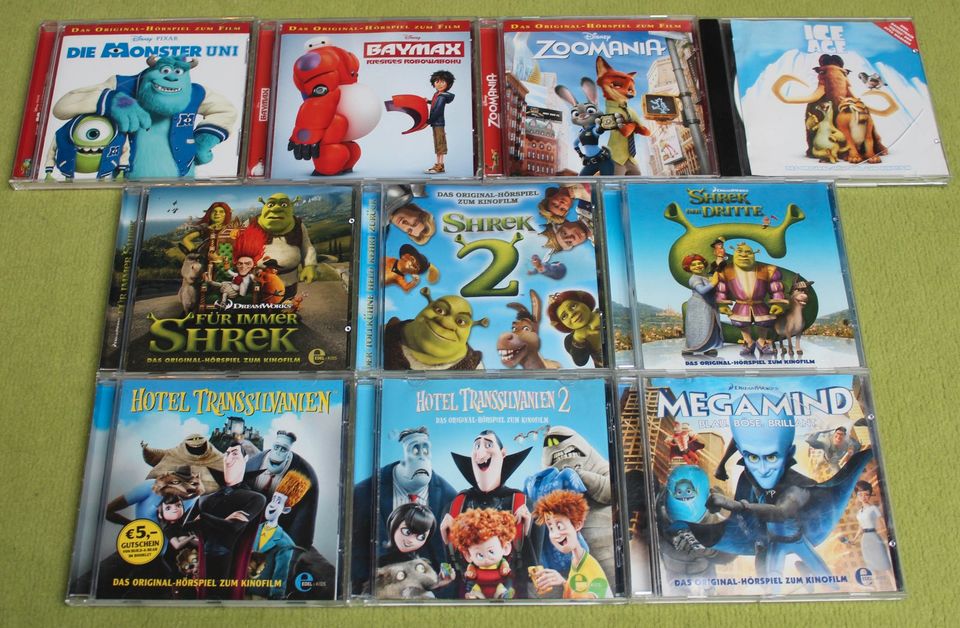 Kinder-CDs / Kinder-Hörspiele: Lindgren, Dragons, Disney... in Wunstorf