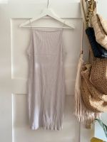 Kleid Trägerkleid Sommerkleid Minikleid beige Sand H&M Gr. M Mitte - Wedding Vorschau