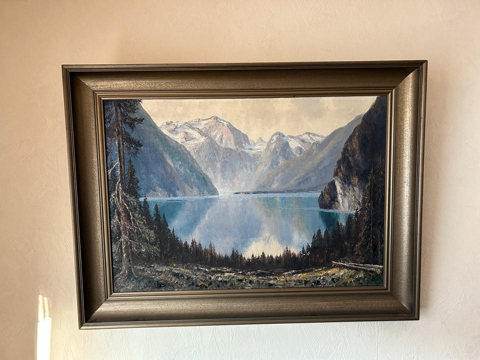 Gemälde vom Königssee aus Haushaltsauflösung zu verkaufen in Kassel