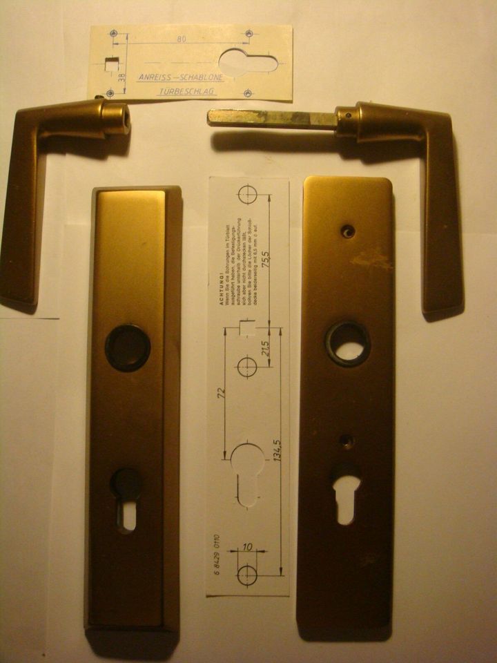 Tür-Einsteckschlösser DIN Links mit Schlüssel in Olsberg