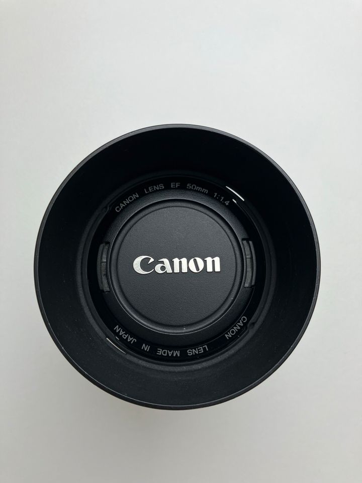 Canon EF 50mm f/1.4 USM Objektiv Festbrennweite in Kollig