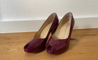 Schöne Peeptoes, Peter Kaiser, Gr. 36, toller dunkelroter Farbton Rheinland-Pfalz - Kottenheim Vorschau