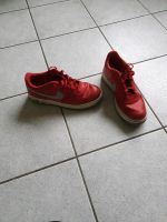 Nike Air Force One Sneaker rot Gr. 40 Schuhe TOP  ! Nordrhein-Westfalen - Stolberg (Rhld) Vorschau