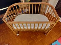 Babybay Comfort Buche mit Rollen & Matratze - Beistellbett Bayern - Pöcking Vorschau