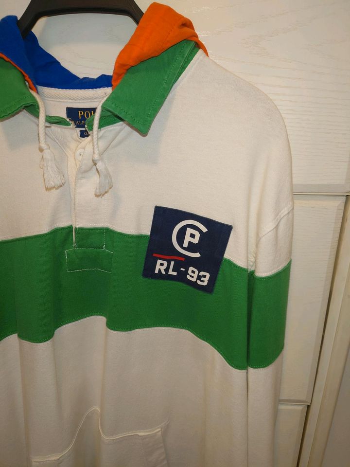 Polo Ralph Lauren CP 93 Rugby Shirt mit Kapuze in Essen