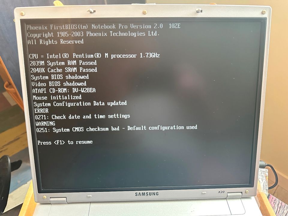 Samsung X20 Laptop in Recklinghausen