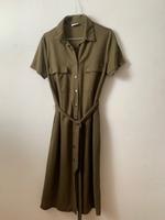 Vila khakifarbenes Kleid, Stretchgewebe, viskose/Nylon, Gr. 42 Düsseldorf - Benrath Vorschau