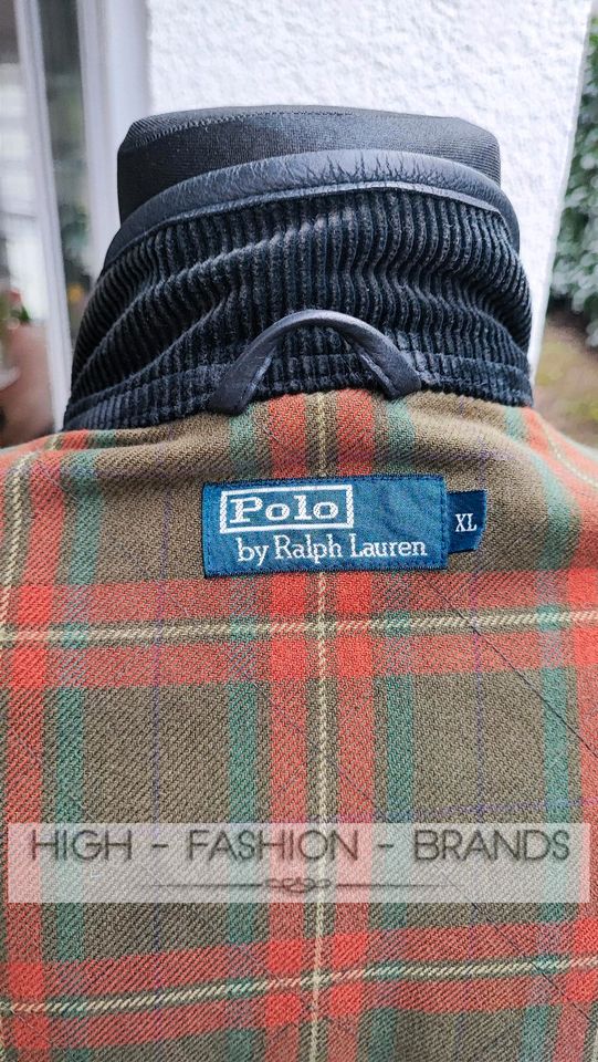 Polo Ralph Lauren Lederjacke Feldjacke, Gr. XL eher XXL in Leingarten