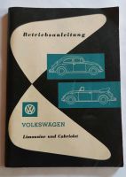 VW Käfer Betriebsanleitung v. 1961 Rheinland-Pfalz - Ottersheim Vorschau