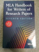 MLA Handbook for Writers of Research Papers Bayern - Würzburg Vorschau