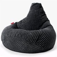 Lounge Pug, Gaming Sitzsack Sessel mit Hocker, Cord Schwarz Rheinland-Pfalz - Haßloch Vorschau