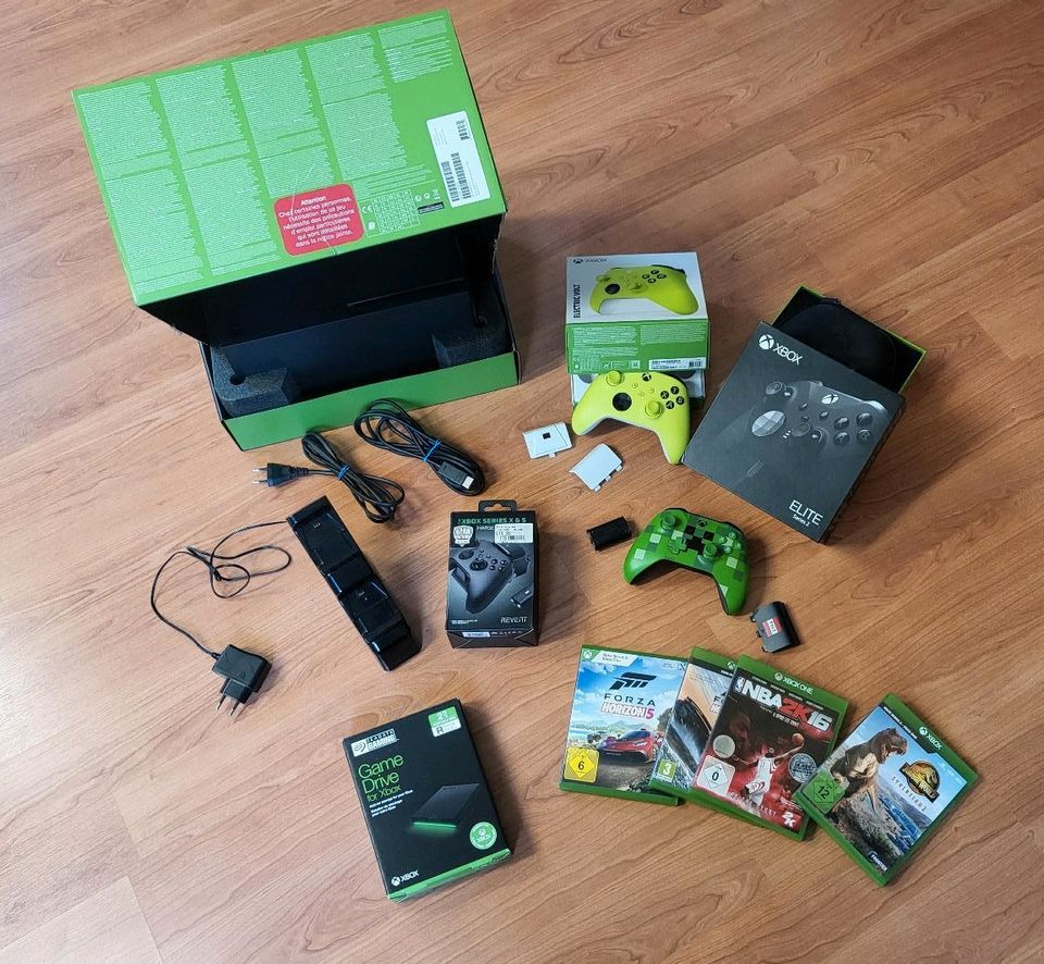 XBox Series X Paket - mit ELITE Controller & vielem mehr in Igensdorf