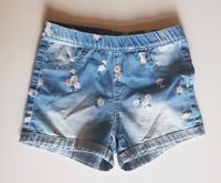 Shorts Jeansshorts Blümchen Größe 128 Sachsen-Anhalt - Lützen Vorschau