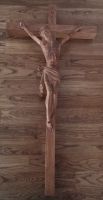 großes Kreuz mit Jesus aus Holz 75 cm Frankfurt am Main - Nordend Vorschau