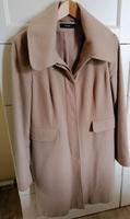 Damen Halbmantel beige Gr. 38 Wolle Kaschmir Hallhuber Bayern - Bad Bocklet Vorschau