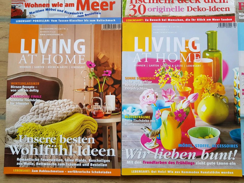 Zeitschriften - LIVING AT HOME in Sangerhausen