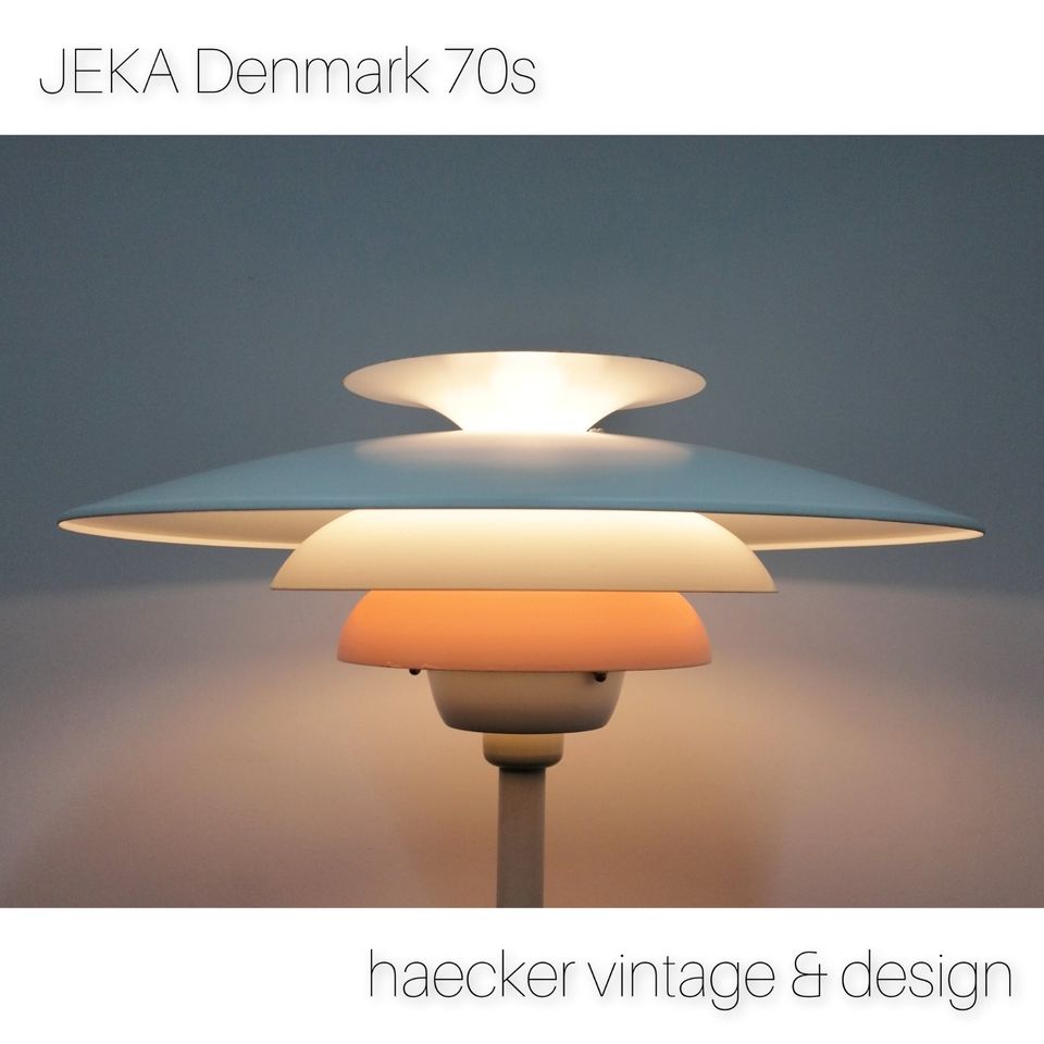 densih DESIGN Lampe Jeka mid century 70er zu poulsen teak retro in Dresden