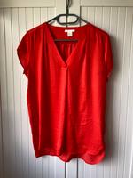 Schöne rote Bluse Tunika von H&M Größe 38 neuwertig Bayern - Marxheim Vorschau