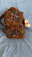 Gobelin Wildleder Rucksack mit Teddy Motiven Baden-Württemberg - Freiberg am Neckar Vorschau