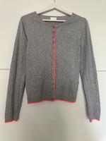 Strickjacke Cardigan Kontrastsaum neon Eimsbüttel - Hamburg Rotherbaum Vorschau