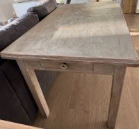 Küchentisch mit Schublade, antik weiß vintage Tisch shabby Nordrhein-Westfalen - Hürth Vorschau