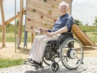 klappbarer Elektro-Rollstuhl e-fix Pankow - Weissensee Vorschau