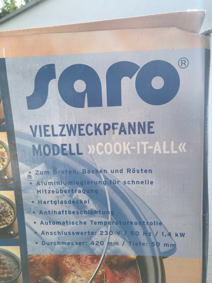 SARO Vielzweck Pfanne 'Cook It All' (NEU & OVP) in Schwäbisch Gmünd