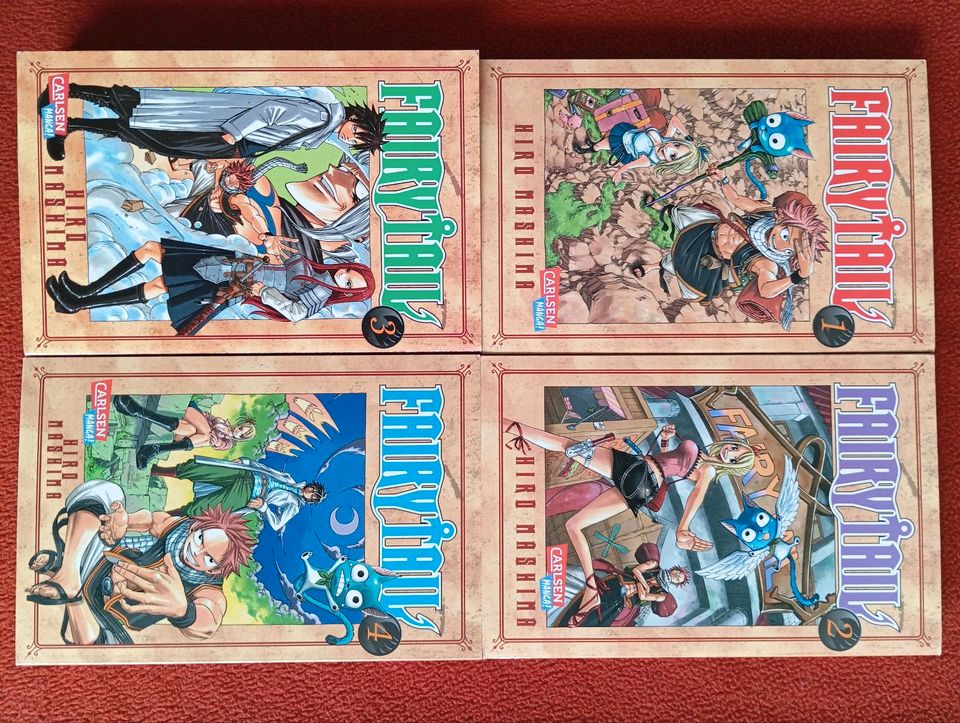 Mangas Fairy Tail 1-4 in Hannover