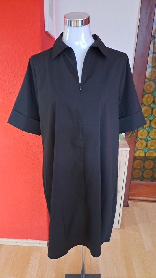 Kleid, schwarz Gr.40 , Kapalua neu mit Gürtel in Oberlungwitz