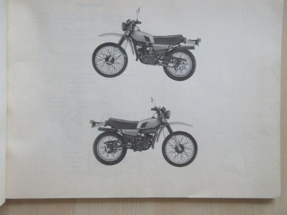 Yamaha DT 125 MX Teile Ersatzteil Katalog Parts List Catalog 1979 in Gelsenkirchen