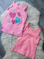 *3,50€* Set,2 Tops,Shirt,Gr. 122/128,rosa,Herz,Mädchen Niedersachsen - Oyten Vorschau